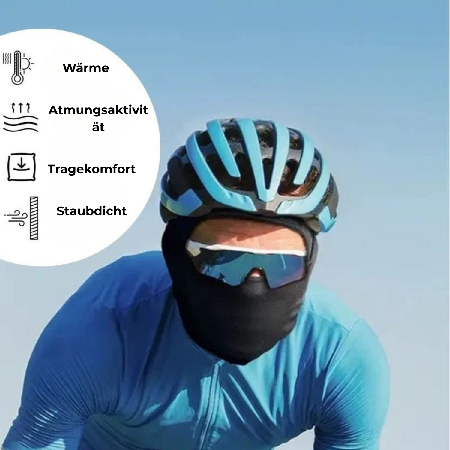 RADFAHRER-STURMHAUBE™ (EINHEITSGRÖSSE)